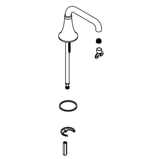 KOHLER Spout Assembly - Vibrant Brushed Nickel, K-1423788-BN