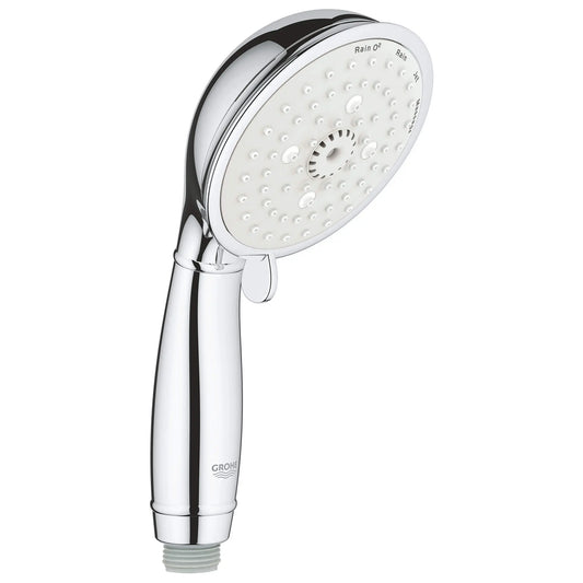 GROHE 27608001 Tempesta 100 Hand Shower - 4 Sprays, 2.5 gpm - Chrome