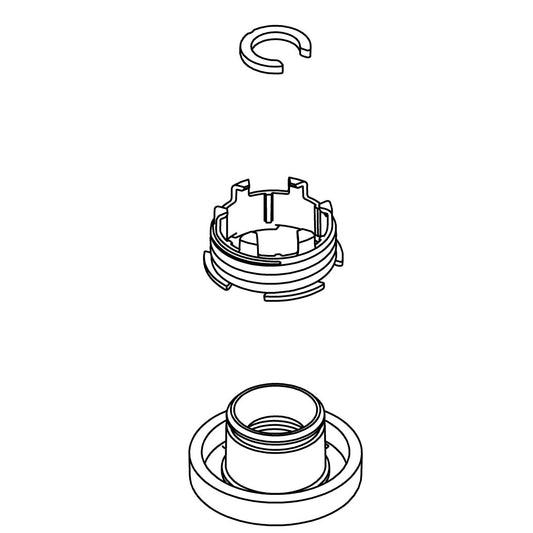 KOHLER Clip Kit - Vibrant Stainless, K-1425003-VS