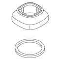 KOHLER Single Hole Escutcheon Kit - Vibrant Brushed Nickel, K-1425330-BN
