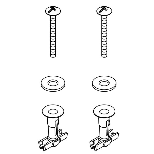 KOHLER Top Mount Hardware Kit - Pink, K-1426571