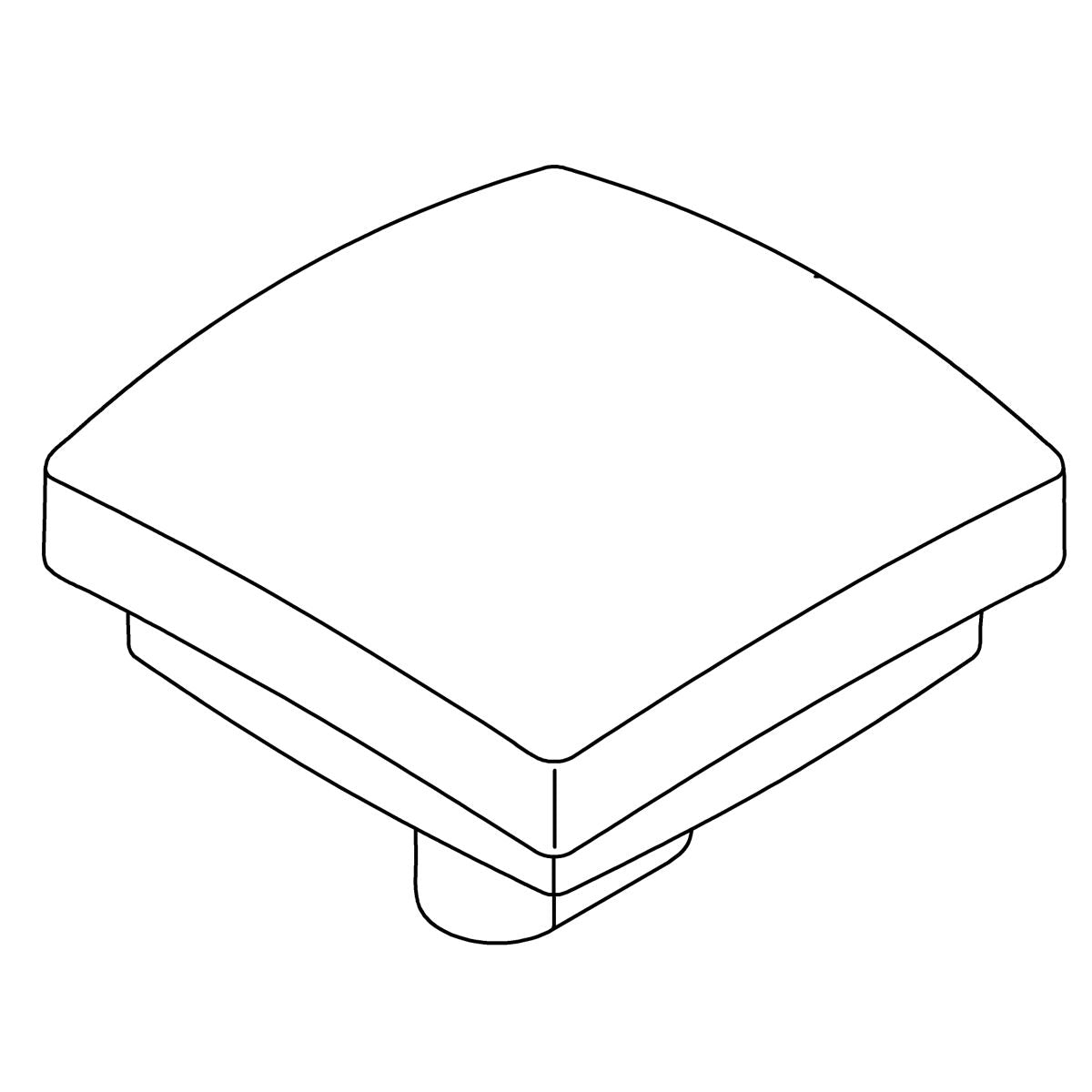 KOHLER Lift Knob - Matte Black, K-1426620-BL