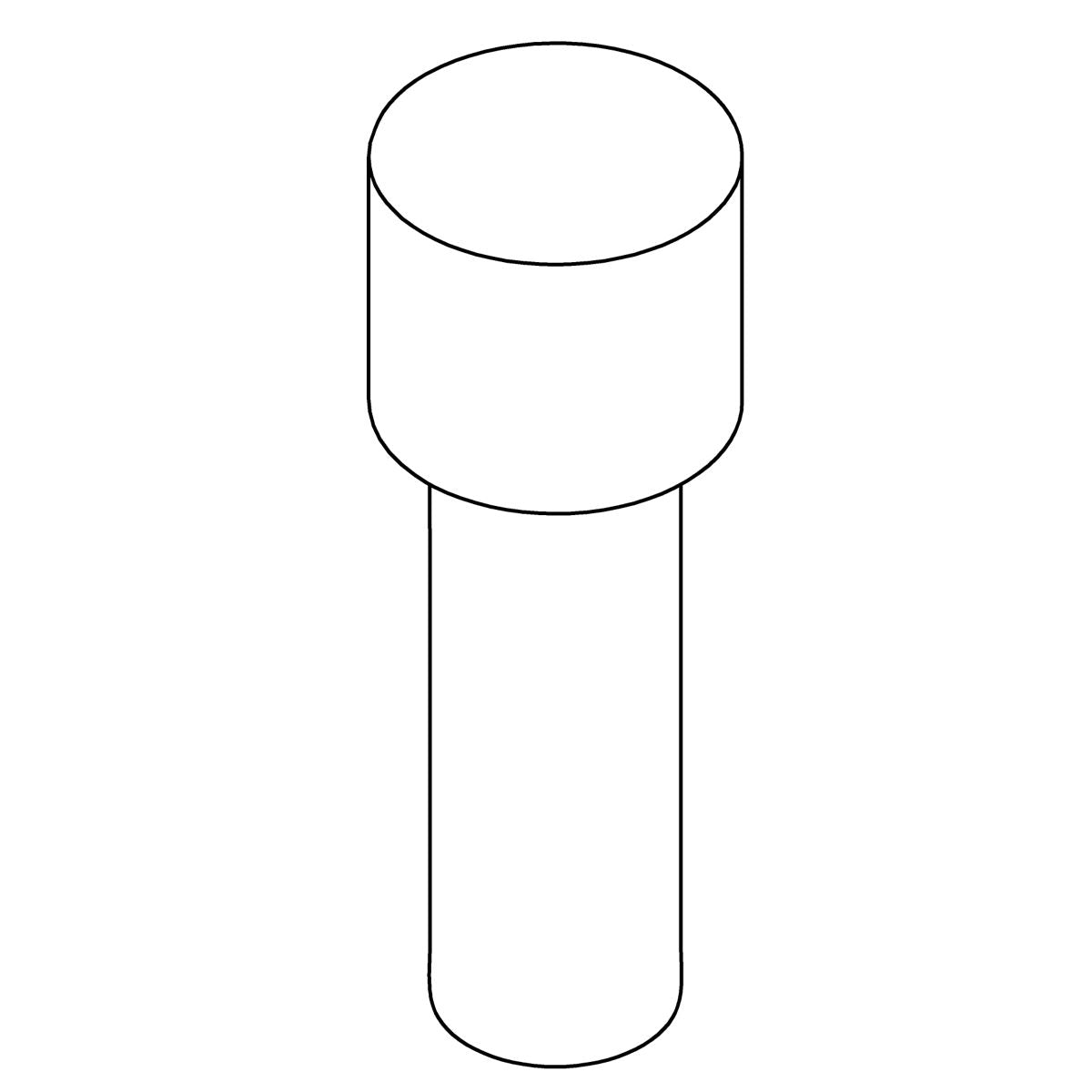 KOHLER Lift Knob - Matte Black, K-1426630-BL