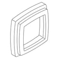 KOHLER Assembly, Handle Escutcheon - Matte Black, K-1427108-BL