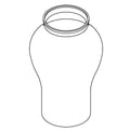 KOHLER Damask Hurricane Glass Shade, K-1427590