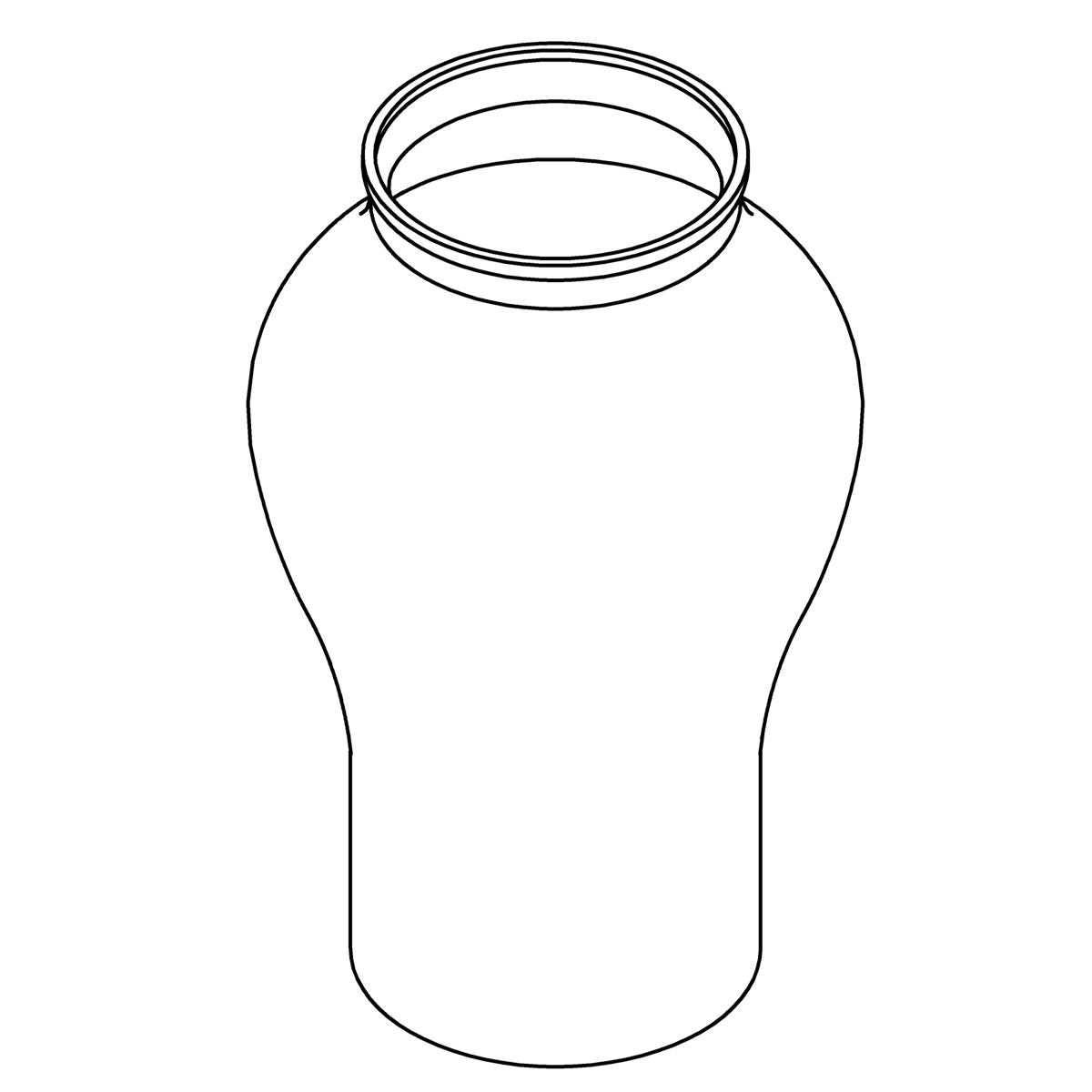 KOHLER Damask Hurricane Glass Shade, K-1427590