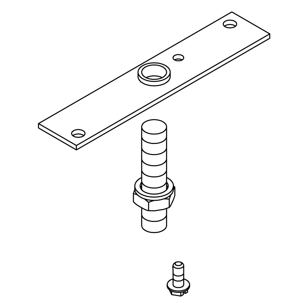 KOHLER Mounting Plate Assembly, K-1427603