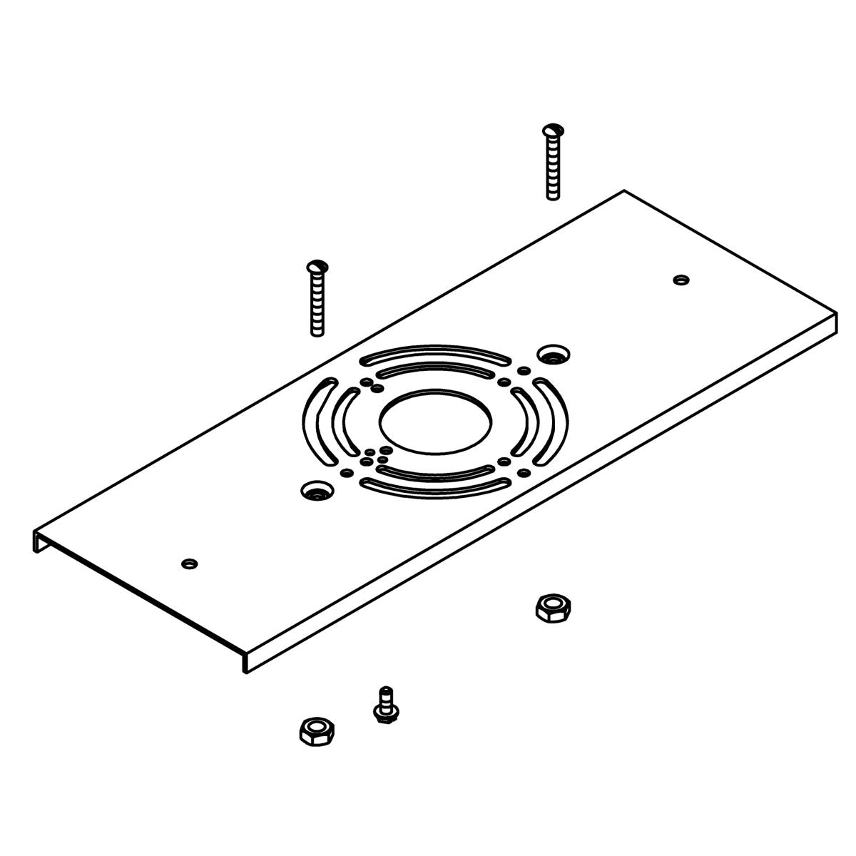 KOHLER Mounting Plate Assembly, K-1427605