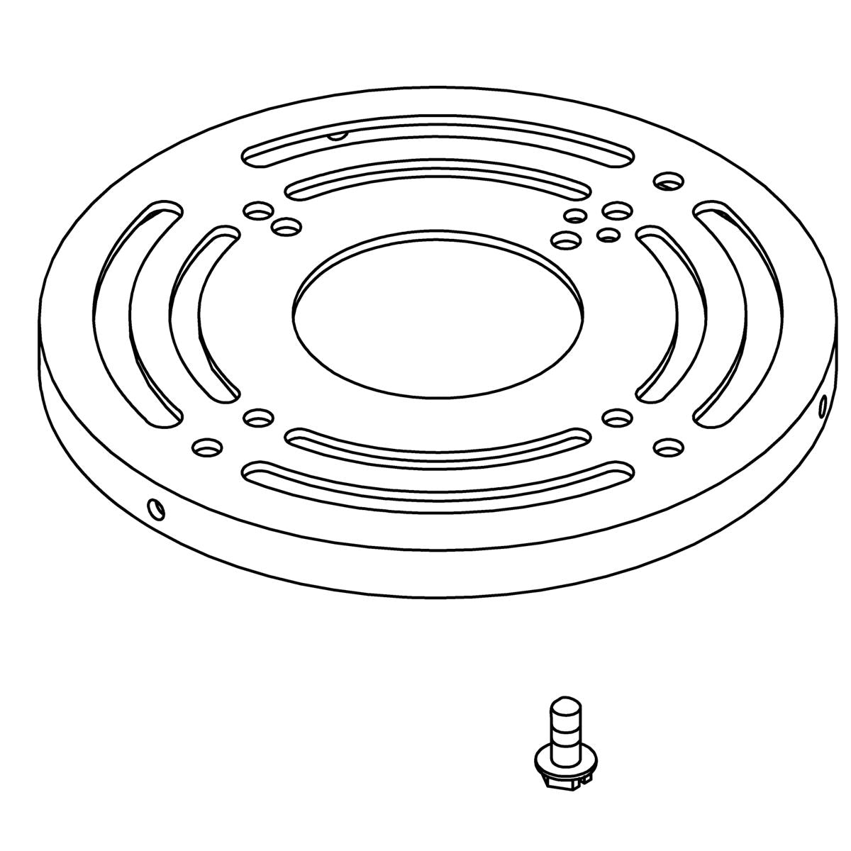 KOHLER Mounting Plate Assembly, K-1427608