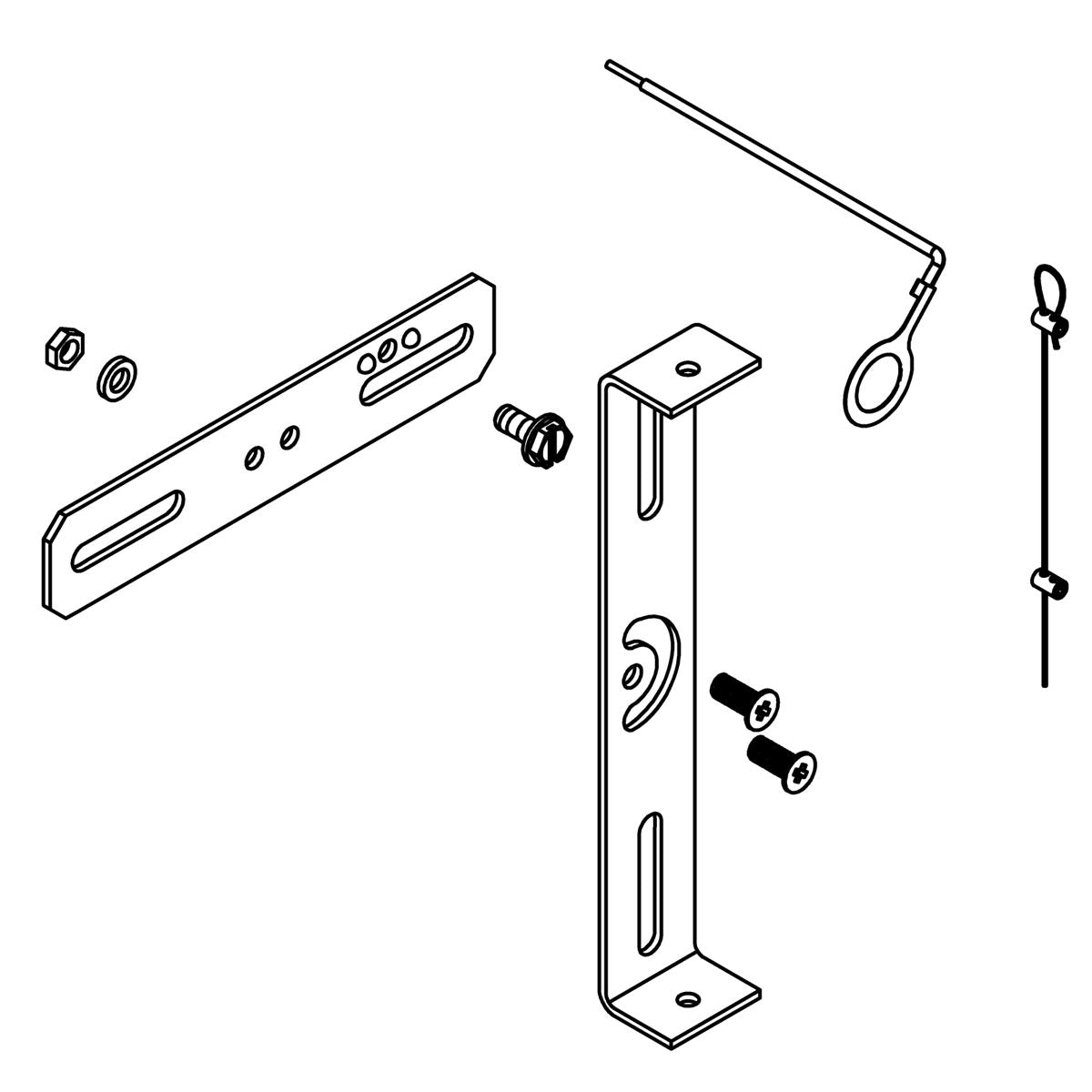 KOHLER Mounting Plate Assembly, K-1427612