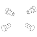 KOHLER Drum Screws - Brushed Moderne Brass, K-1427620-2GL