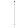 KOHLER Damask Chandelier Lower Rod - Oil-Rubbed Bronze, K-1427636-BZL