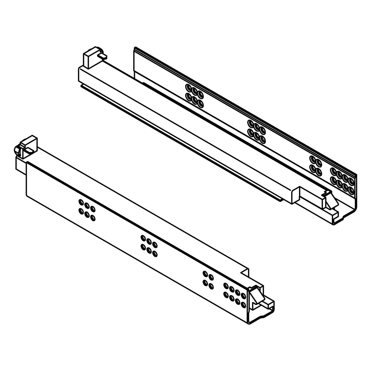 KOHLER Drawer Slides, Pair, K-1429210
