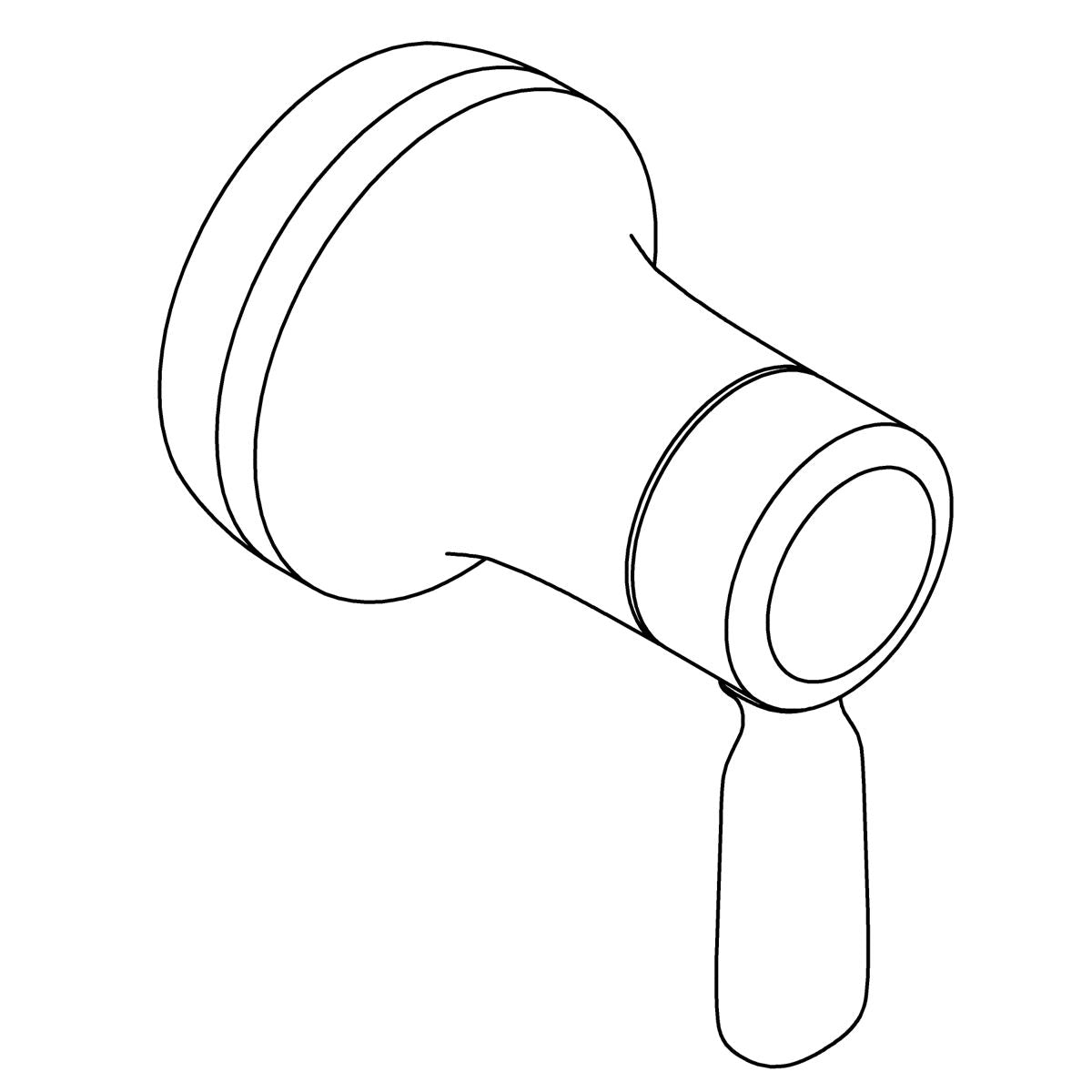 KOHLER Assembly, Handle - Matte Black, K-1430889-BL