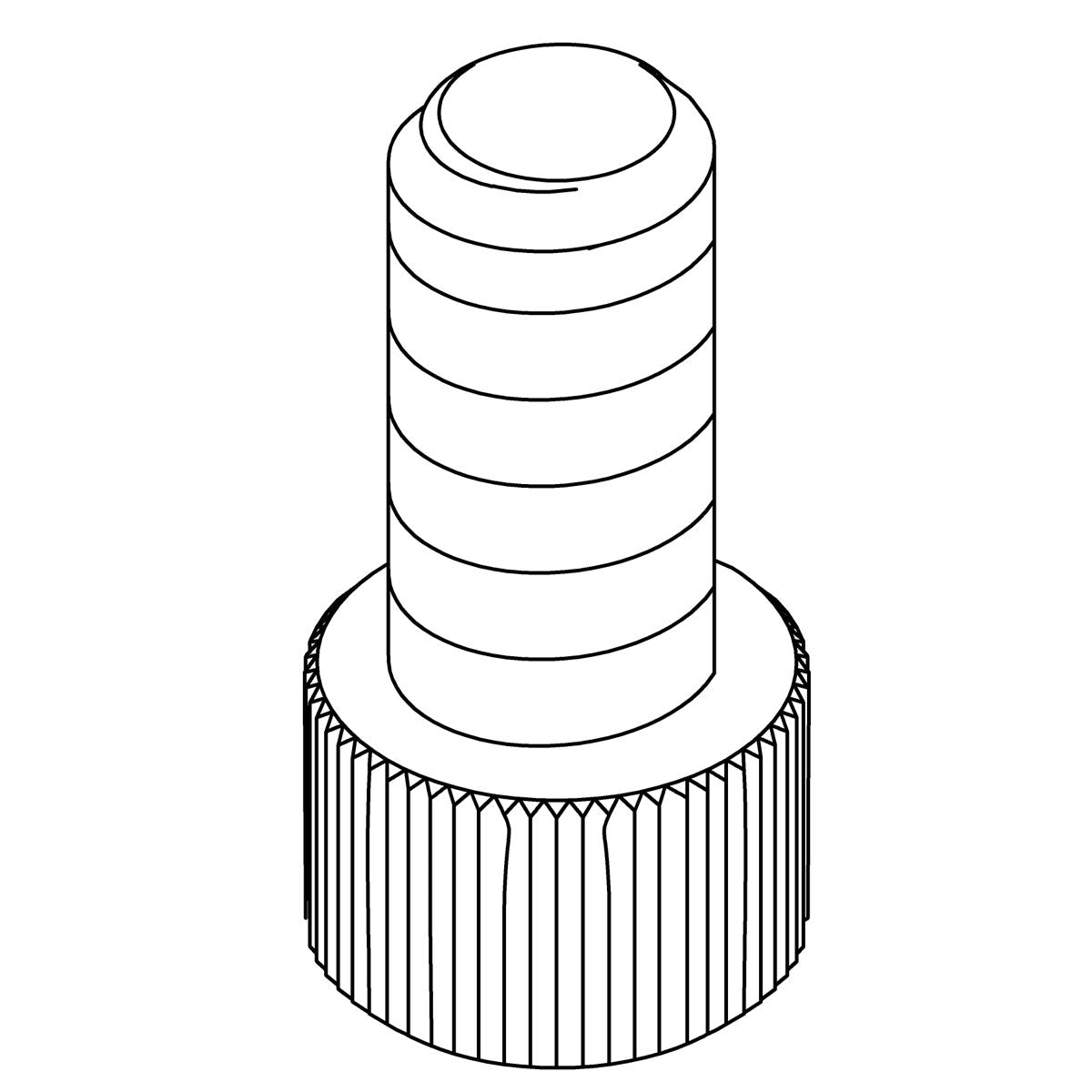 KOHLER End Cap Kit - Matte Black, K-1431402-BL