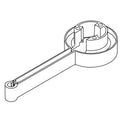 KOHLER Swing Arm Kit - Matte Black, K-1431408-BL