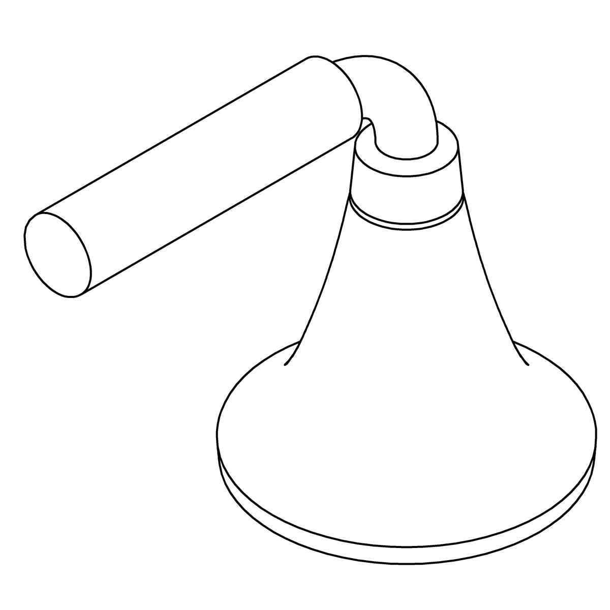 KOHLER Handle Assembly - Vibrant Brushed Moderne Brass, K-1431446-2MB