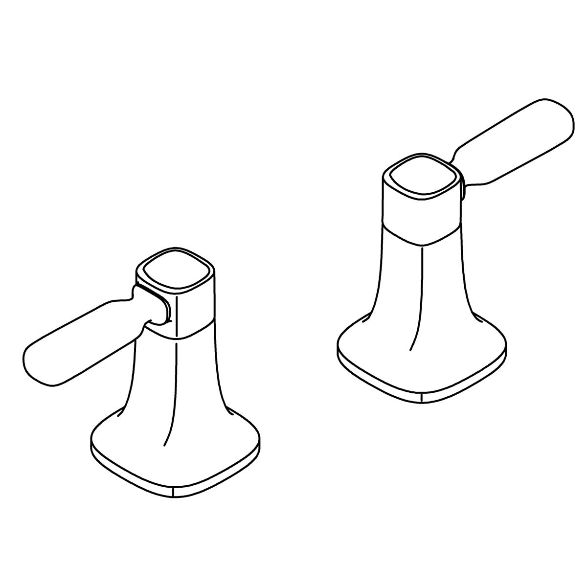 KOHLER Kit, Handle Assembly - Matte Black, K-1432127-BL