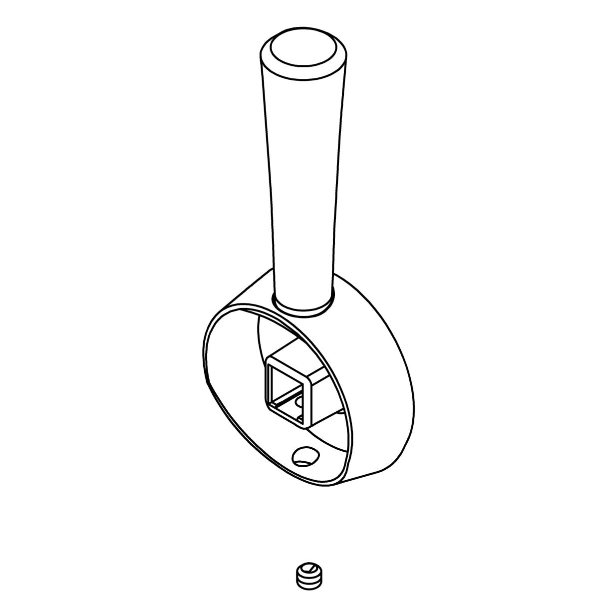 KOHLER Handle Kit - Matte Black, K-1432859-BL