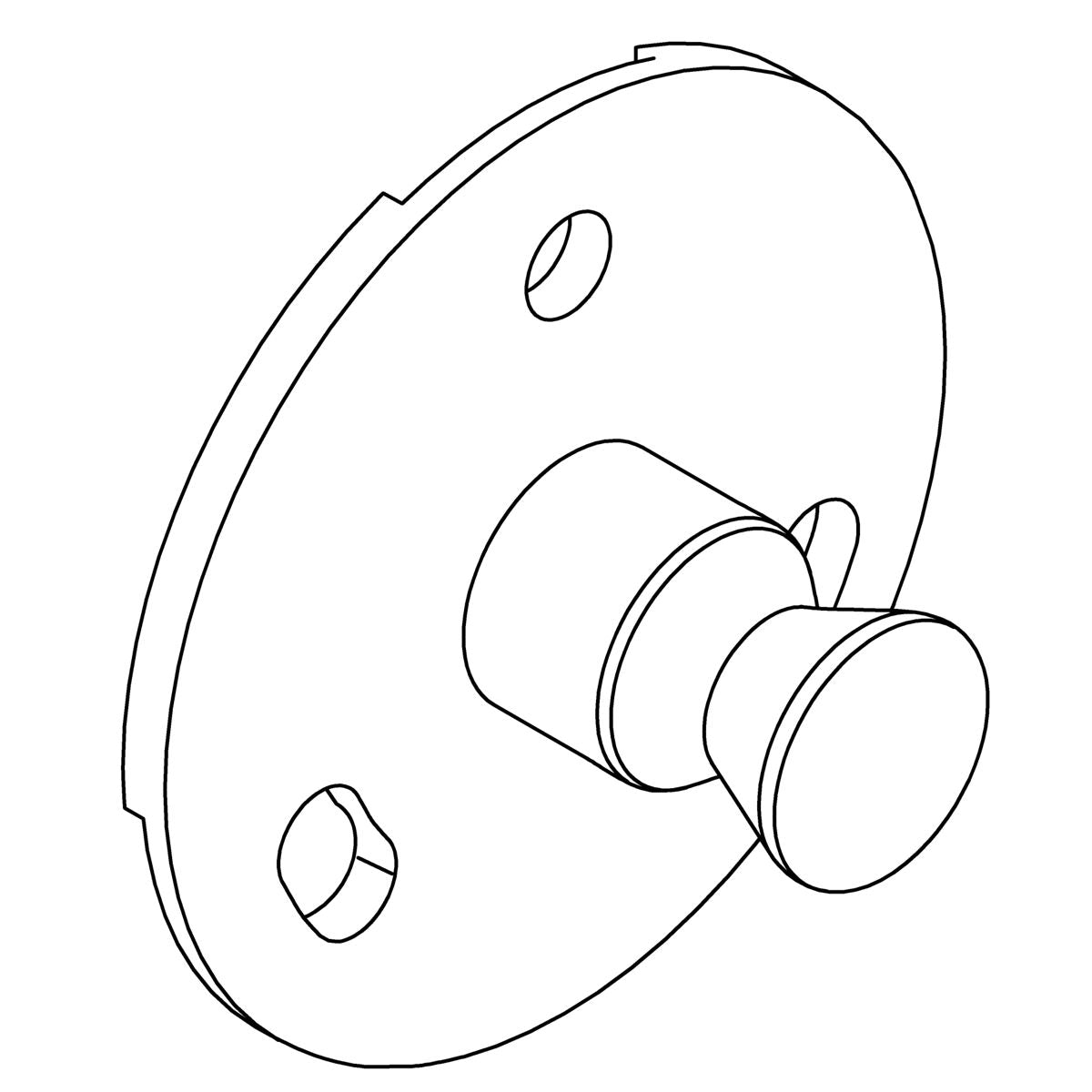 KOHLER Plate, Wall Mount, K-1433433