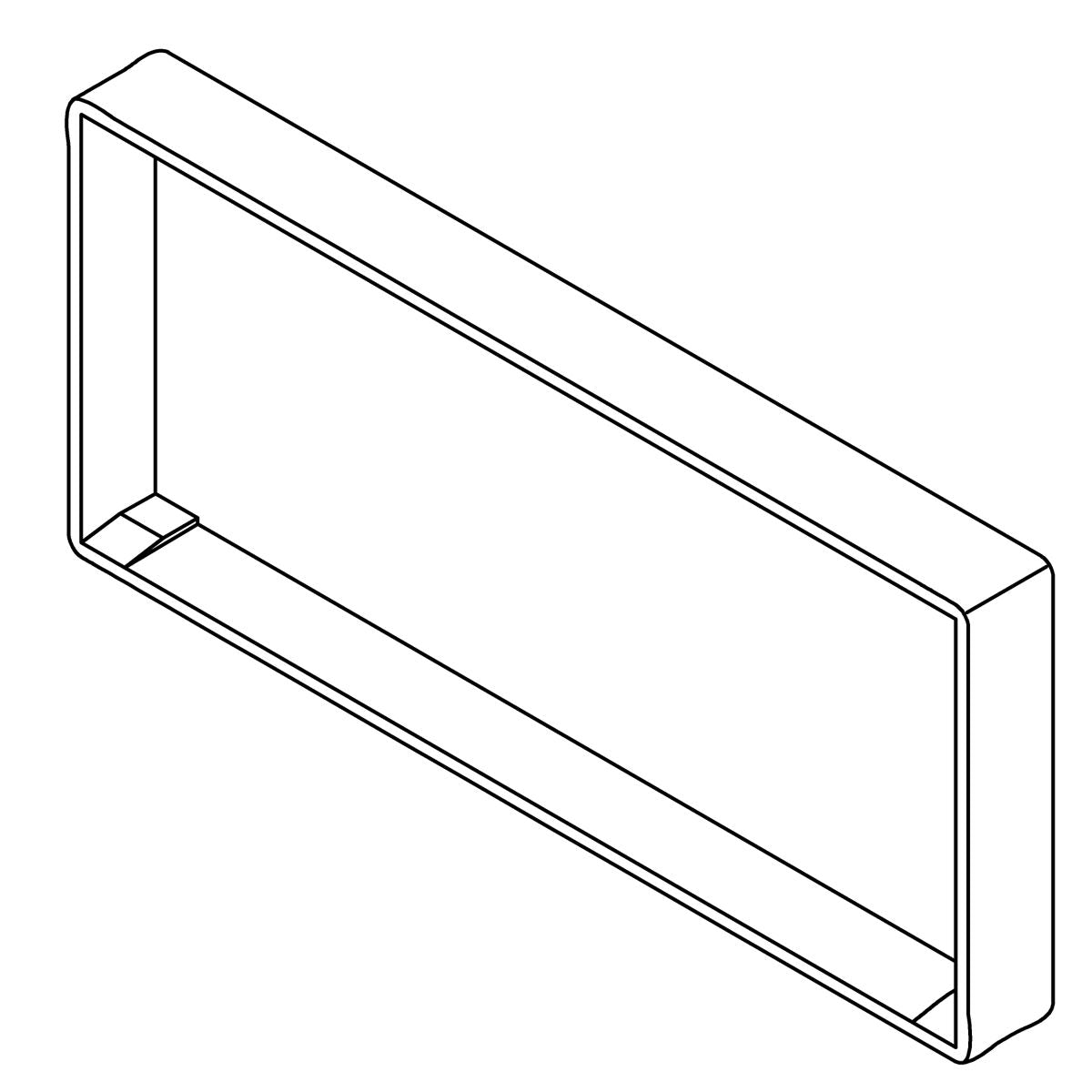 KOHLER End Cap, Sharp, K-1435787