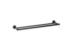 KOHLER K-14375-BL Purist 24" Double Towel Bar - Matte Black