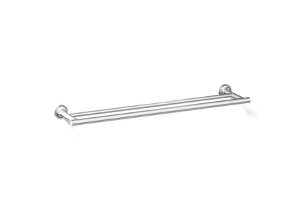 KOHLER K-14375-CP Purist 24" Double towel bar - Polished Chrome