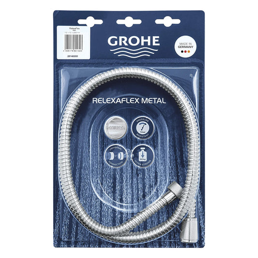 GROHE 28140000 79" Metal Shower Hose - Chrome