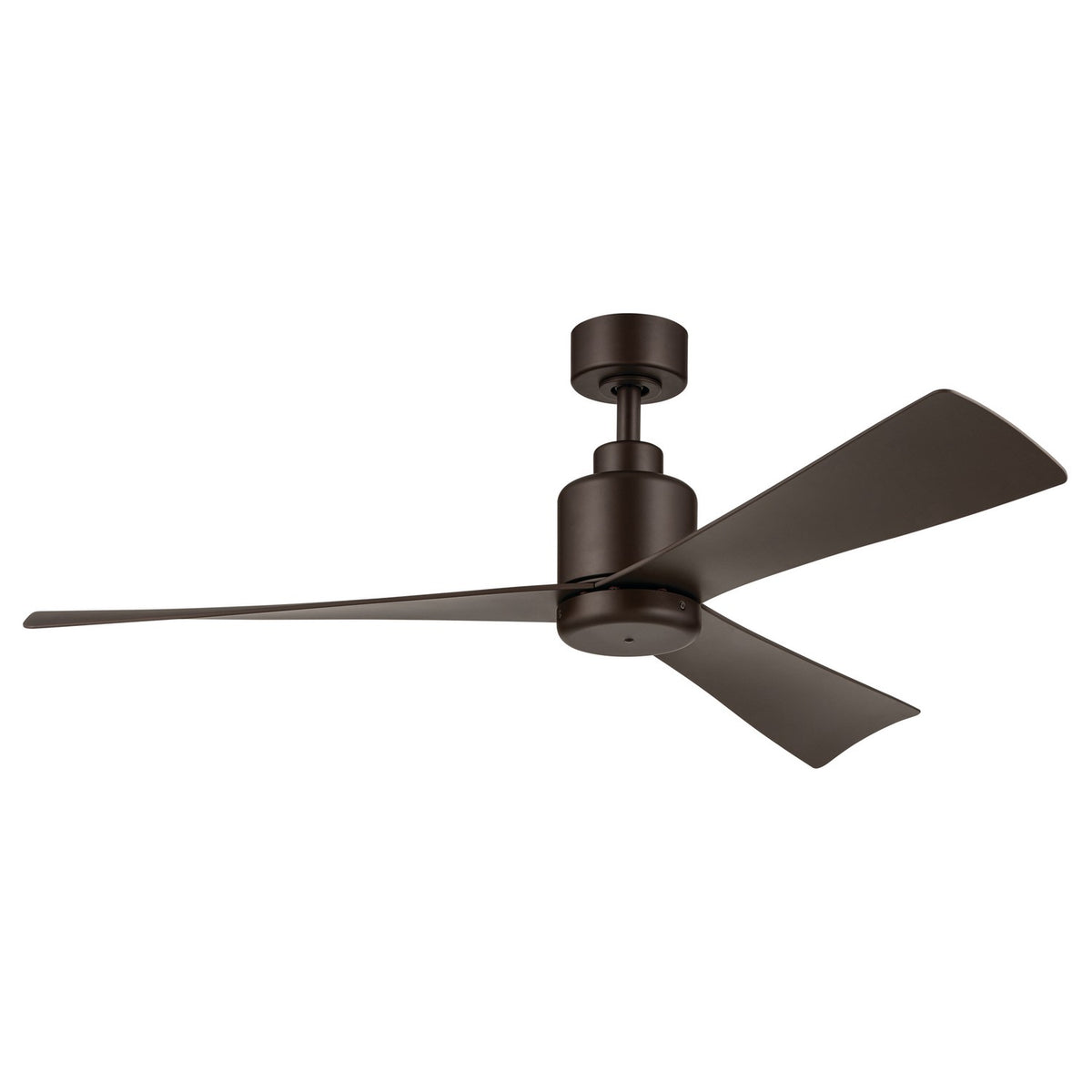 KICHLER 310452SNB 52 Inch True Ceiling Fan In Satin Natural Bronze With Satin Natural Bronze Blades