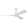 KICHLER 310452WH 52 Inch True Ceiling Fan In White With White Blades