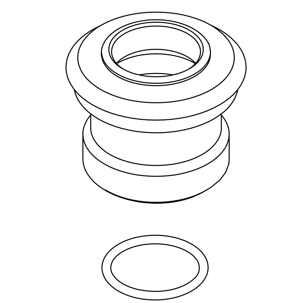 KOHLER Service Kit, Ring - Vibrant Brushed Nickel, K-1439228-BN