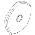 KOHLER Thermostatic Escutcheon - Vibrant Brushed Nickel, K-1439254-BN