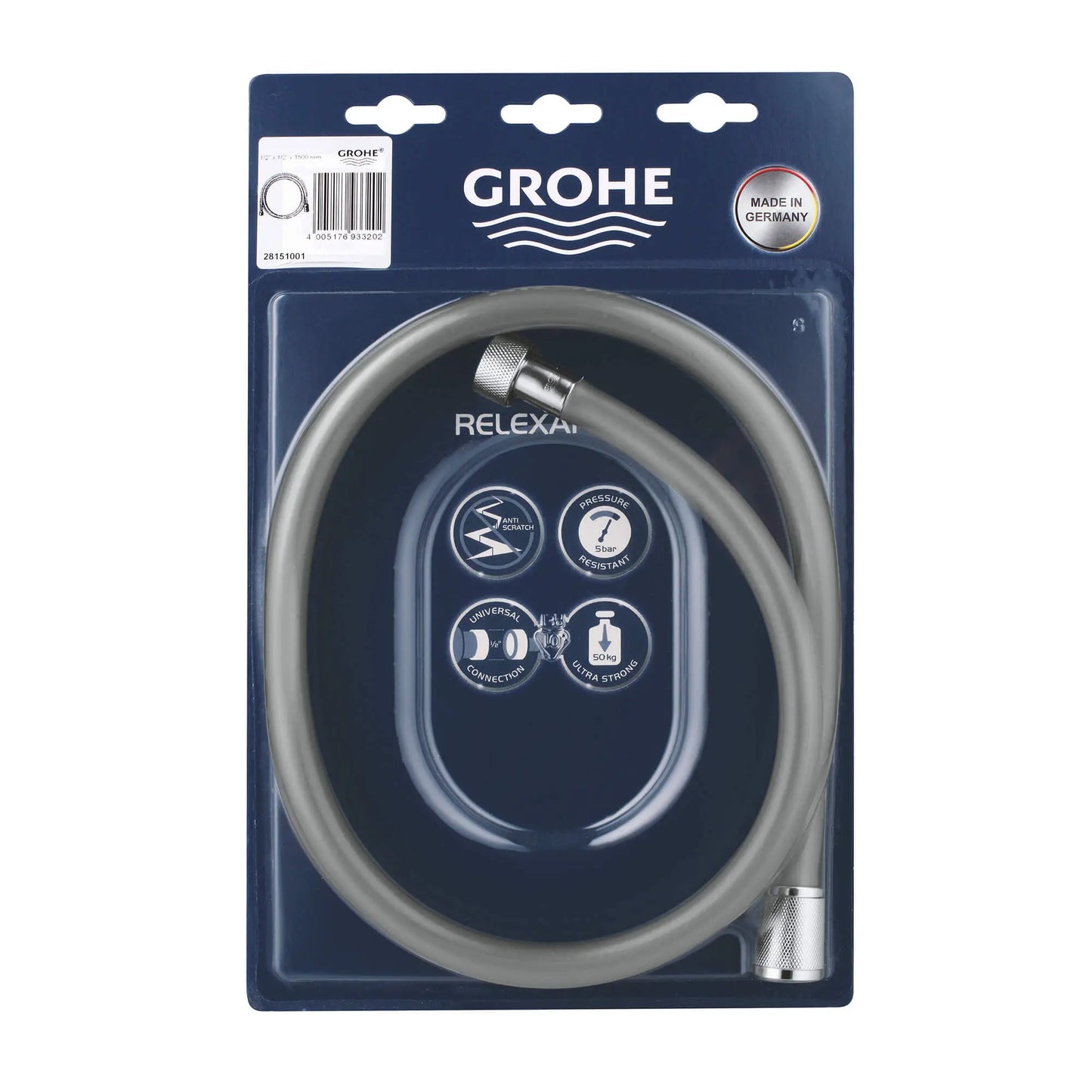 GROHE 28151001 59" Shower Hose - Chrome