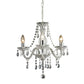 MARKETPLACE 144-015 Theatre 16'' Wide 3-Light Chandelier - Clear