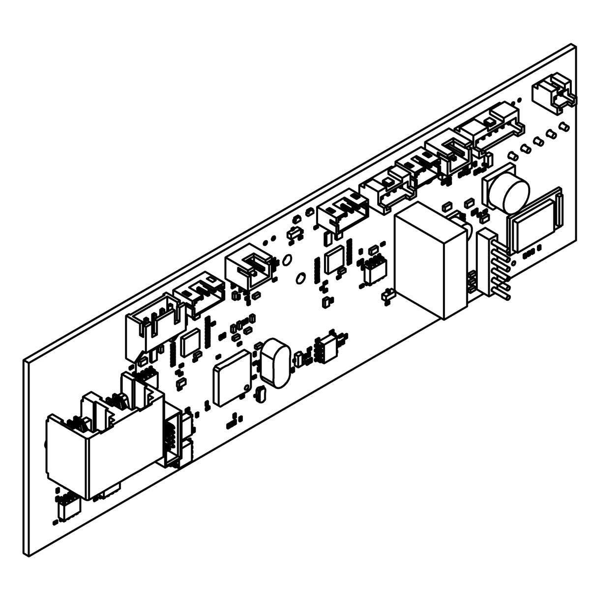 KOHLER Spr Dm Mk3 Hp Control Pcb Secondary, K-1440980