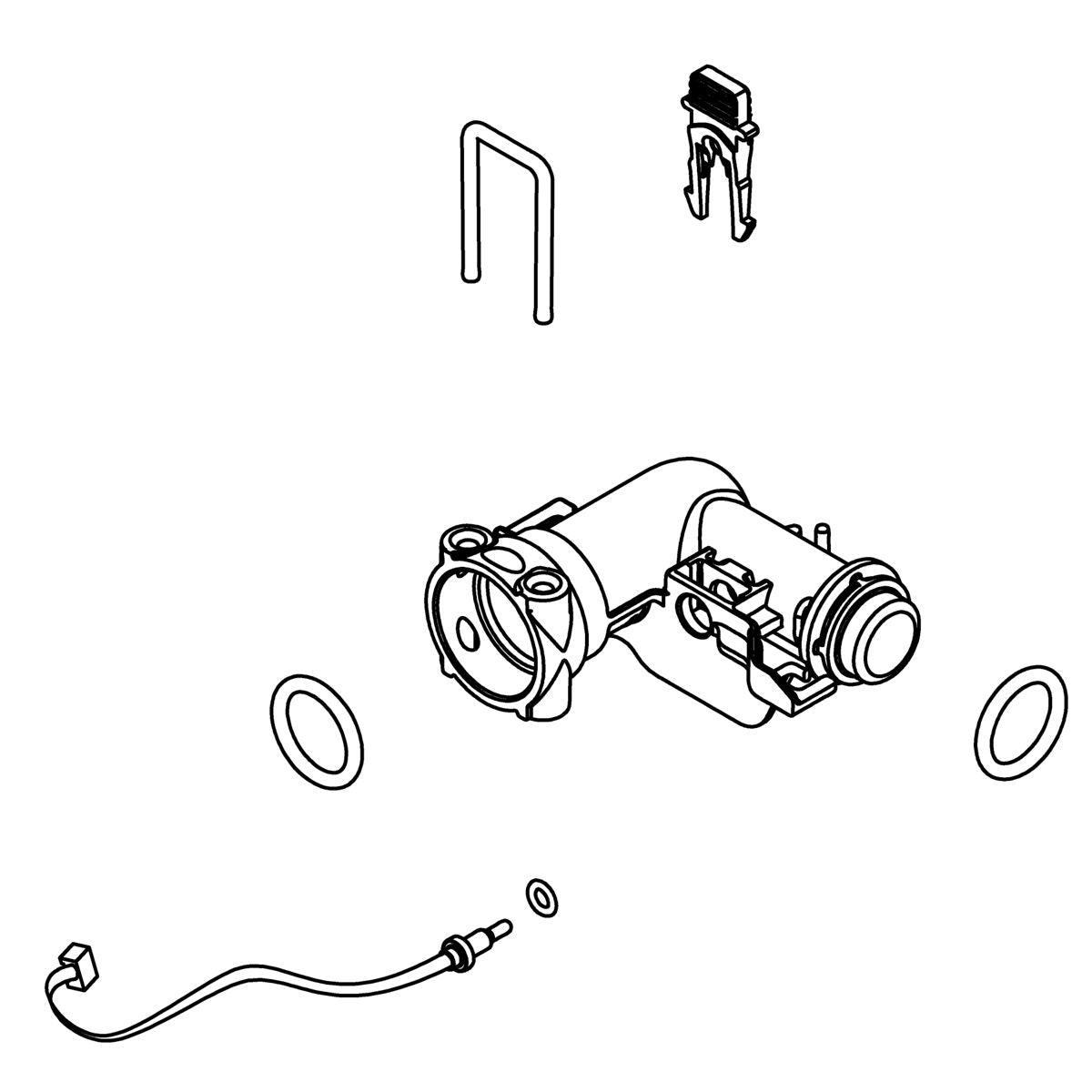 KOHLER Spr Dm Mk3 Hp Transfer Tube, K-1440989