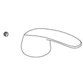 KOHLER Handle Kit - Polished Chrome, K-1442107-CP