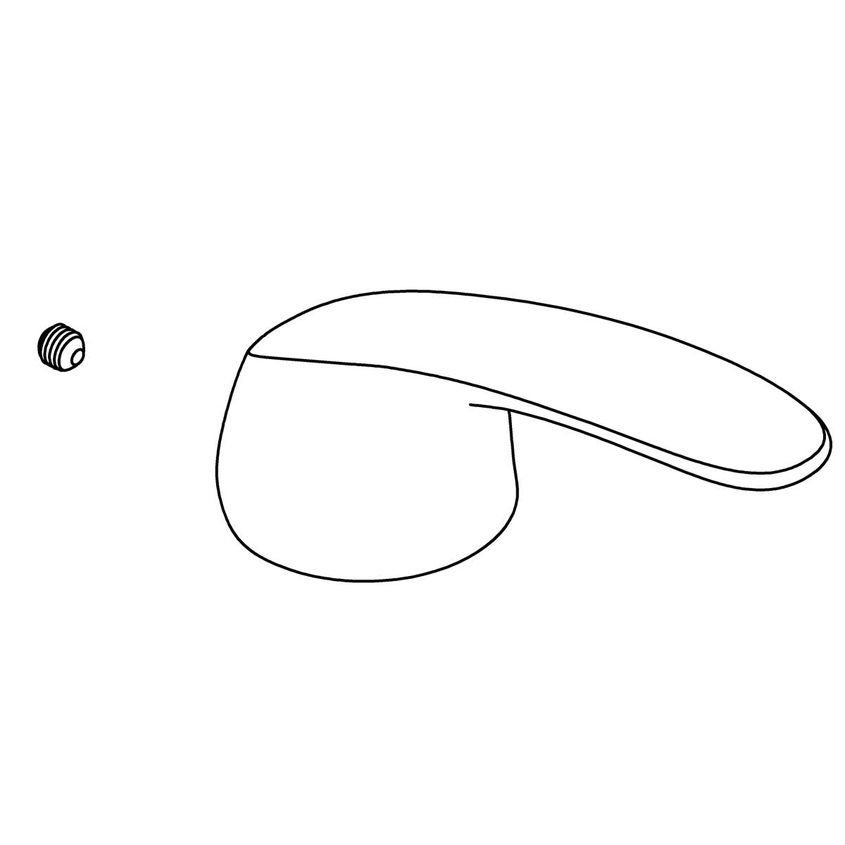 KOHLER Handle Kit - Polished Chrome, K-1442107-CP
