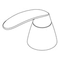 KOHLER Handle Assembly, Service - Polished Chrome, K-1442152-CP