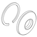 KOHLER Escutcheon Kit - Polished Chrome, K-1442163-CP