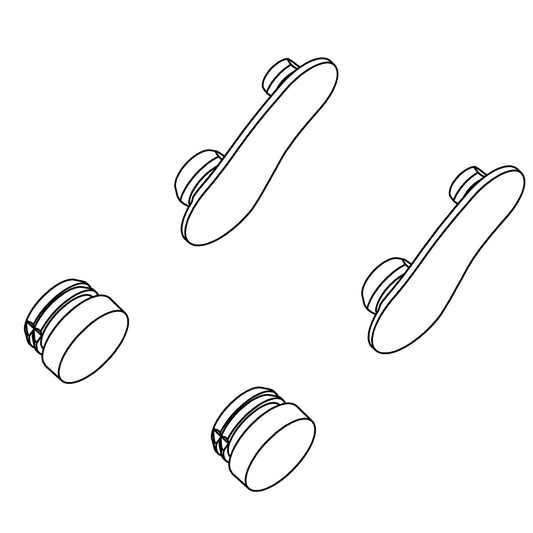 KOHLER Seat Bumpers Kit - White, K-1442407-0
