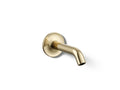 KOHLER K-14426-AF Purist Wall-Mount Bath Spout - Vibrant French Gold
