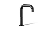 KOHLER K-14430-BL Purist Deck-Mount Bath Spout - Matte Black