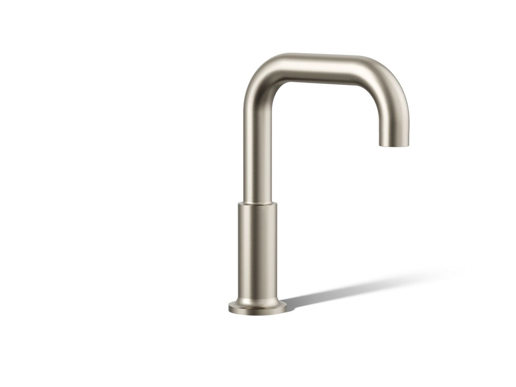 KOHLER K-14430-BN Purist Deck-Mount Bath Spout - Vibrant Brushed Nickel