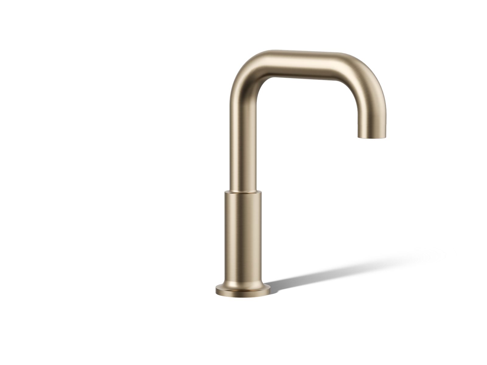 KOHLER K-14430-BV Purist Deck-Mount Bath Spout - Vibrant Brushed Bronze