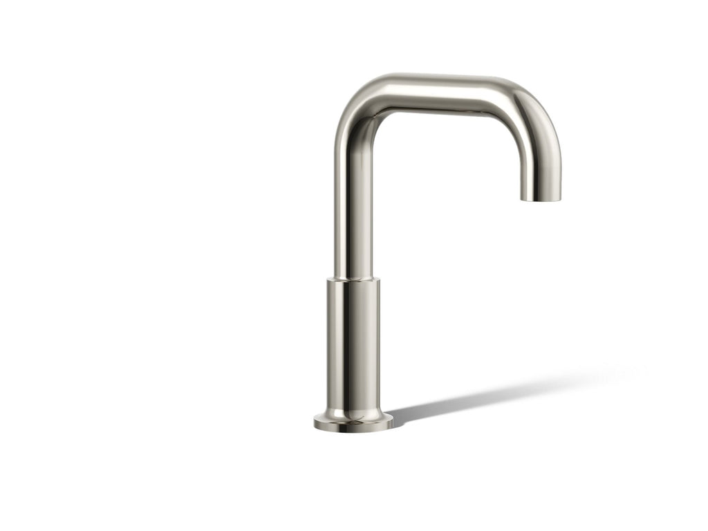 KOHLER K-14430-SN Purist Deck-Mount Bath Spout - Vibrant Polished Nickel