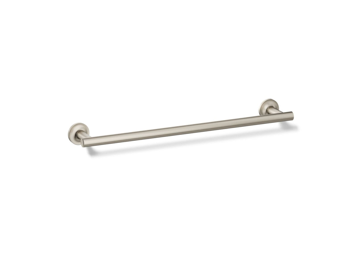KOHLER K-14435-BN Purist 18" Towel Bar - Vibrant Brushed Nickel