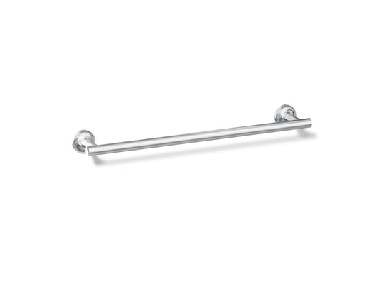 KOHLER K-14435-CP Purist 18" towel bar - Polished Chrome