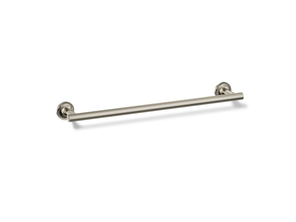KOHLER K-14435-SN Purist 18" Towel Bar - Vibrant Polished Nickel