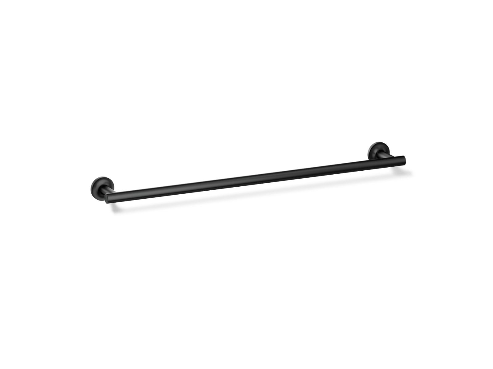 KOHLER K-14436-BL Purist 24" Towel Bar - Matte Black